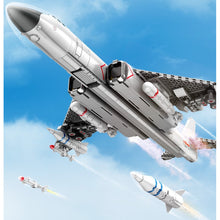 Load image into Gallery viewer, 1294PCS MOC Military Xian H-6 Strategic Bomber Air Fighter Aircraft Figure Model Toy Building Block Brick Gift Kids DIY Set New Compatible Lego