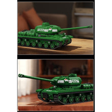 Load image into Gallery viewer, 1402PCS MOC Military IS-2 Heavy Tank Figure Model Toy Building Block Brick Gift Kids DIY Set New 1:28 Compatible Lego
