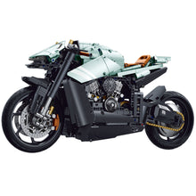 Load image into Gallery viewer, 2176PCS MOC Technic Speed Static Large Aston Martin Heavy Motorcycle Motor Bike Model Toy Building Block Brick Gift Kids DIY Set New 1:5 Compatible Lego