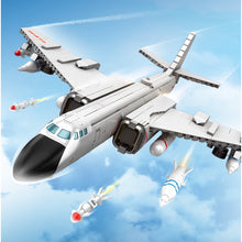 Load image into Gallery viewer, 1294PCS MOC Military Xian H-6 Strategic Bomber Air Fighter Aircraft Figure Model Toy Building Block Brick Gift Kids DIY Set New Compatible Lego