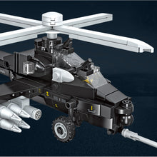 Load image into Gallery viewer, 262PCS MOC Military CAIC Z-10 Attack Helicopter Model Toy Building Block Brick Gift Kids DIY Set New Compatible Lego
