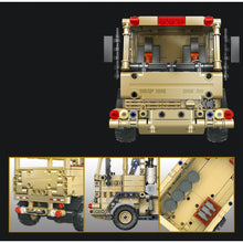 Load image into Gallery viewer, 613PCS MOC Military Technic M1078 LMTV Delivery Truck Model Toy Building Block Brick Gift Kids DIY Set New Compatible Lego