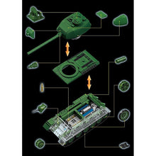 Load image into Gallery viewer, 1263PCS MOC Military T34-85 Medium Tank Figure Model Toy Building Block Brick Gift Kids DIY Set New 1:28 Compatible Lego