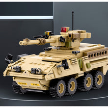 Load image into Gallery viewer, 458PCS MOC Military M1128 Stryker Armored Fighting Vehicle AFV Model Toy Building Block Brick Gift Kids DIY Set New Compatible Lego