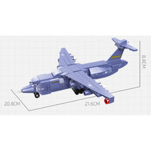 Load image into Gallery viewer, MOC Military Hawkeye E2 AWACS Xian Y-20 Transport Aircraft F-16 Fighting Falcon Air Plane Model Toy Building Block Brick Gift Kids DIY Set New Compatible Lego