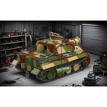 Load image into Gallery viewer, 1402PCS MOC Military Sturmtiger Sturmmrser Tiger Tank Figure Model Toy Building Block Brick Gift Kids DIY Set New Limited 1:28 Compatible Lego