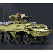 Load image into Gallery viewer, 379PCS MOC Military BTR-4 BUCEPHALUS Wheeled Armored Infantry Vehicle Model Toy Building Block Brick Gift Kids DIY Set New Compatible Lego