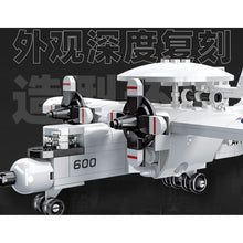 Load image into Gallery viewer, MOC Military Hawkeye E2 AWACS Xian Y-20 Transport Aircraft F-16 Fighting Falcon Air Plane Model Toy Building Block Brick Gift Kids DIY Set New Compatible Lego
