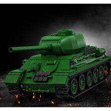 Load image into Gallery viewer, 1263PCS MOC Military T34-85 Medium Tank Figure Model Toy Building Block Brick Gift Kids DIY Set New 1:28 Compatible Lego