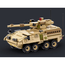 Load image into Gallery viewer, 458PCS MOC Military M1128 Stryker Armored Fighting Vehicle AFV Model Toy Building Block Brick Gift Kids DIY Set New Compatible Lego