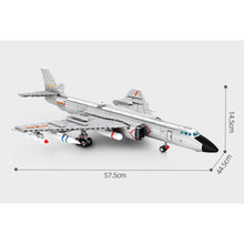 Load image into Gallery viewer, 1294PCS MOC Military Xian H-6 Strategic Bomber Air Fighter Aircraft Figure Model Toy Building Block Brick Gift Kids DIY Set New Compatible Lego