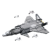Load image into Gallery viewer, 1365PCS MOC Military Chengdu J-20 Fire Fang Stealth Air Fighter Aircraft Model Toy Building Block Brick Gift Kids DIY Set New Compatible Lego