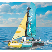 Load image into Gallery viewer, 675PCS MOC Technic Type 65 Sailboat Model Toy Building Block Brick Gift Kids DIY Set New Compatible Lego