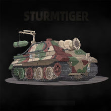 Load image into Gallery viewer, 1402PCS MOC Military Sturmtiger Sturmmrser Tiger Tank Figure Model Toy Building Block Brick Gift Kids DIY Set New Limited 1:28 Compatible Lego