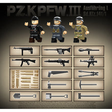 Load image into Gallery viewer, 959PCS MOC Military PZ.KPFW Panzer Panzerkampfwagen III SD.KFZ.141 Tank Figure Model Toy Building Block Brick Gift Kids DIY Set New Compatible Lego