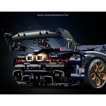 Load image into Gallery viewer, 4106PCS MOC Technic Speed Static Starry Blue Aventador SVJ Super Racing Sports Car Model Toy Building Block Brick Gift Kids DIY Set New 1:8 Compatible Lego
