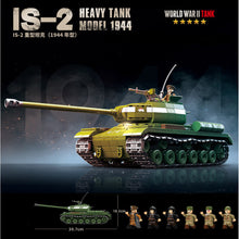 Load image into Gallery viewer, 1703PCS Military 1944 IS-2 Heavy Tank Figure Model Toy Building Block Brick Gift Kids DIY Set New Compatible Lego