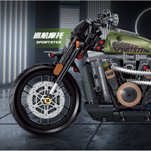 Load image into Gallery viewer, 634PCS MOC Technic Speed Sportsters Sports Motorcycle Motor Bike Model Toy Building Block Brick Gift Kids DIY Set New 1:8 Compatible Lego Collection