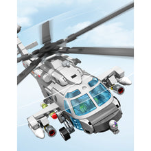 Load image into Gallery viewer, 550PCS Military Z-20J Helicopter Figure Model Toy Building Block Brick Gift Kids DIY Set New Compatible Lego
