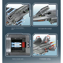 Load image into Gallery viewer, 621PCS MOC Military J-35 Stealth Air Fighter Airplane Figure Model Toy Building Block Brick Gift Kids DIY Set New Compatible Lego