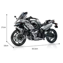 Load image into Gallery viewer, 2156PCS MOC Technic Speed Static Large Kawasaki 7 Motorcycle Motor Bike Model Toy Building Block Brick Gift Kids DIY Set New 1:5 Compatible Lego