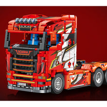 Load image into Gallery viewer, 1708PCS MOC Static Scania S730 Tractor Unit Truck Model Toy Building Block Brick Gift Kids DIY Set Compatible Lego