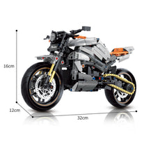 Load image into Gallery viewer, 642PCS MOC Technic Speed Norton V4CR Sports Motorcycle Motor Bike Model Toy Building Block Brick Gift Kids DIY Set New 1:8 Compatible Lego Collection