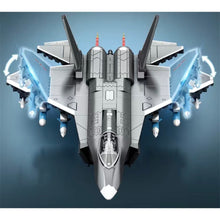Load image into Gallery viewer, 621PCS MOC Military J-35 Stealth Air Fighter Airplane Figure Model Toy Building Block Brick Gift Kids DIY Set New Compatible Lego