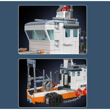 Load image into Gallery viewer, 420PCS MOC Fishing Boat Ship Model Toy Building Block Brick Gift Kids DIY Set New