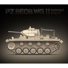 Load image into Gallery viewer, 658PCS Military PZ.BEOB.WG.II Sd.Kfz.121 Panzer Tank Figure Model Toy Building Block Brick Gift Kids DIY Set New Compatible Lego