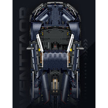 Load image into Gallery viewer, 4106PCS MOC Technic Speed Static Starry Blue Aventador SVJ Super Racing Sports Car Model Toy Building Block Brick Gift Kids DIY Set New 1:8 Compatible Lego