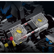 Load image into Gallery viewer, 638PCS MOC Technic Speed Yamaha MT-10 Sports Motorcycle Motor Bike Model Toy Building Block Brick Gift Kids DIY Set New 1:8 Compatible Lego Collection