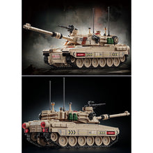 Load image into Gallery viewer, 1002PCS MOC Military M1 Main Battle Tank Figure Model Toy Building Block Brick Gift Kids DIY Set New Compatible Lego
