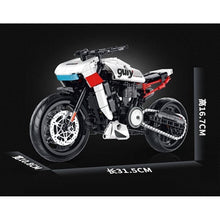 Load image into Gallery viewer, 545PCS MOC Technic Speed Pan American Motorcycle Motor Bike Model Toy Building Block Brick Gift Kids DIY Set New 1:8 Compatible Lego