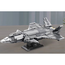 Load image into Gallery viewer, 1911PCS MOC Military Chengdu J-20 Fire Fang Stealth Air Fighter Model Toy Building Block Brick Gift Kids DIY Set New Compatible Lego