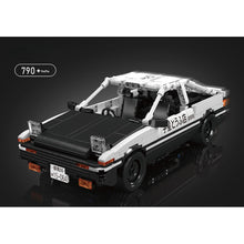 Load image into Gallery viewer, 790PCS MOC Technic Speed Pull Back Comic AE86 Trueno Hatchback Sports Car Model Toy Building Block Brick Gift Kids DIY Set New Compatible Lego