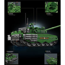 Load image into Gallery viewer, 1003PCS MOC Military T90M Main Battle Tank Figure Model Toy Building Block Brick Gift Kids DIY Set New Compatible Lego