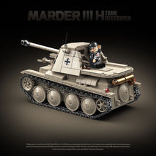 Load image into Gallery viewer, 661PCS MOC Military MARDER III H Tank Destroyer Figure Model Toy Building Block Brick Gift Kids DIY Set New Compatible Lego