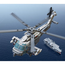 Load image into Gallery viewer, 550PCS Military Z-20J Helicopter Figure Model Toy Building Block Brick Gift Kids DIY Set New Compatible Lego