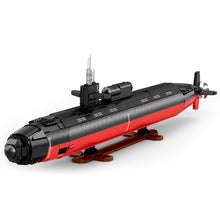 Load image into Gallery viewer, 2988PCS Military Large Los Angeles Class SSN Nuclear Powered Submarines Model Toy Building Block Brick Gift Kids DIY Set New Display Compatible Lego