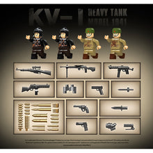 Load image into Gallery viewer, 1192PCS Military 1941 KV-1 Heavy Tank Figure Model Toy Building Block Brick Gift Kids DIY Set New Compatible Lego