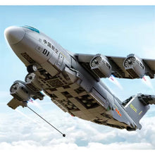 Load image into Gallery viewer, 1416PCS MOC Military Y-20 Xian Large Transport Aircraft Airplane Figure Model Toy Building Block Brick Gift Kids DIY Set New Compatible Lego