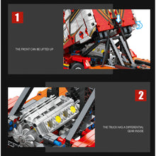 Load image into Gallery viewer, 1708PCS MOC Static Scania S730 Tractor Unit Truck Model Toy Building Block Brick Gift Kids DIY Set Compatible Lego