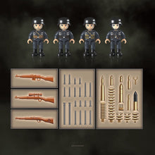 Load image into Gallery viewer, 1232PCS MOC Military Atlantic Defensive Position Scene Figure Model Toy Building Block Brick Gift Kids DIY Set New 1:35 Compatible Lego