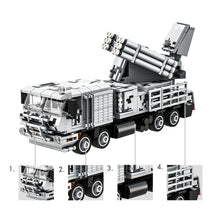 Load image into Gallery viewer, 582PCS Military Pantsir-SM Air Defense System Truck Model Toy Building Block Brick Gift Kids DIY Set New Compatible Lego