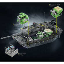 Load image into Gallery viewer, 2235PCS Military Static Large KF51 Panther Main Battle Tank Model Toy Building Block Brick Gift Kids DIY Set New Compatible Lego