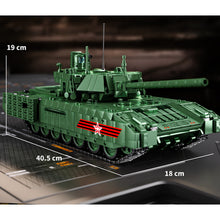 Load image into Gallery viewer, 2326PCS Military Static Large T-14 Armata Main Battle Tank Model Toy Building Block Brick Gift Kids DIY Set New Compatible Lego