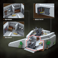 Load image into Gallery viewer, 1232PCS MOC Military Atlantic Defensive Position Scene Figure Model Toy Building Block Brick Gift Kids DIY Set New 1:35 Compatible Lego