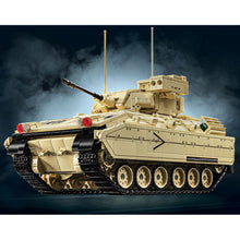 Load image into Gallery viewer, 1862PCS Military Large M2 Bradley Infantry Fighting Vehicle IFV Model Toy Building Block Brick Gift Kids DIY Set New Compatible Lego