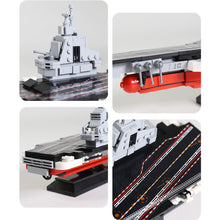 Load image into Gallery viewer, 392PCS Military 003 Aircraft Carrier Fujian Class Model Toy Building Block Brick Gift Kids DIY Set New Compatible Lego